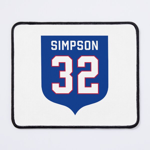 Item preview, OJ Simpson #32 emblem designed and sold by Tarroi.