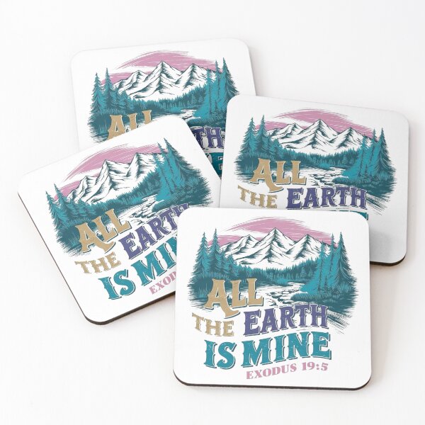 Item preview, All the Earth is Mine, Nature, Mountain Scenery Art designed and sold by Faithloveshop.