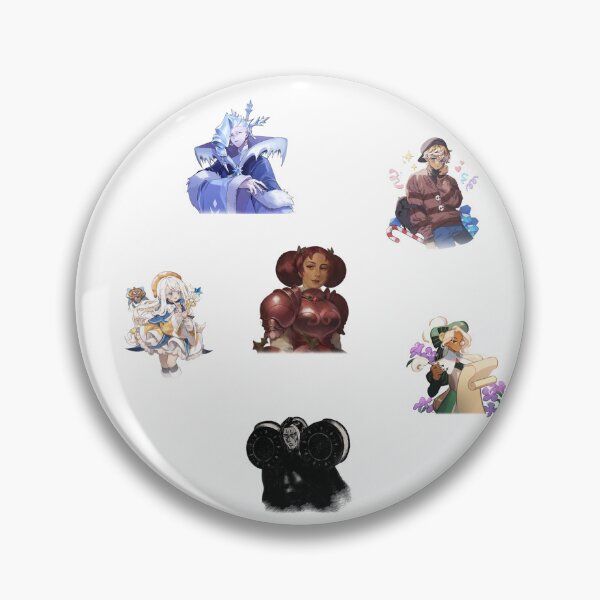 Item preview, 6 pack cookie run kingdom stickers designed and sold by Dinosaur Bee.