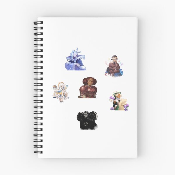 Item preview, 6 pack cookie run kingdom stickers designed and sold by Dinosaur Bee.