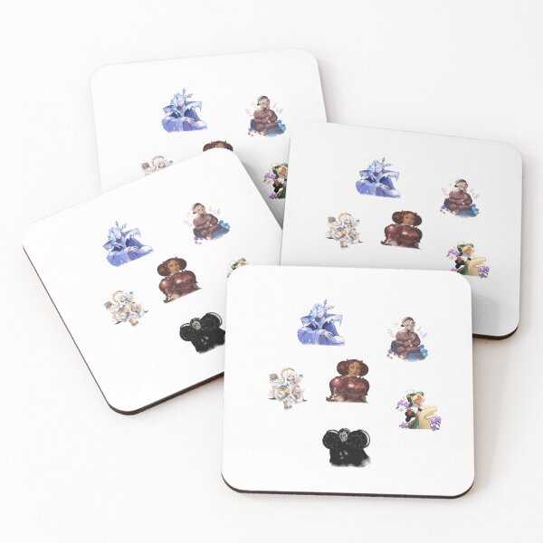 Item preview, 6 pack cookie run kingdom stickers designed and sold by Dinosaur Bee.
