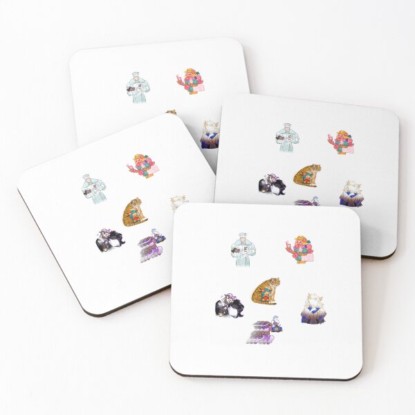 Item preview, 6 pack cookie run kingdom stickers designed and sold by Dinosaur Bee.