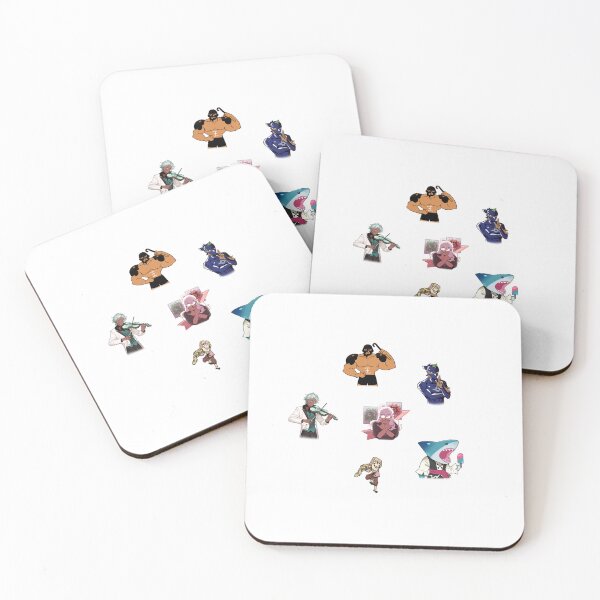 Item preview, 6 pack cookie run kingdom stickers designed and sold by Dinosaur Bee.