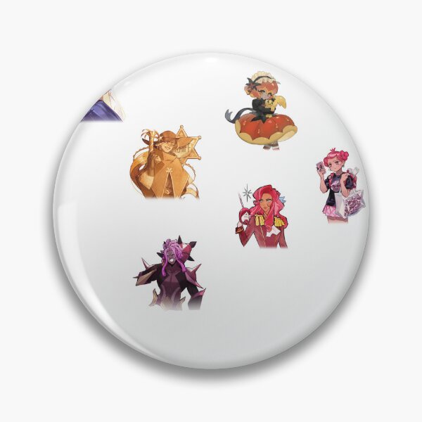 Item preview, 6 pack cookie run kingdom stickers designed and sold by Dinosaur Bee.