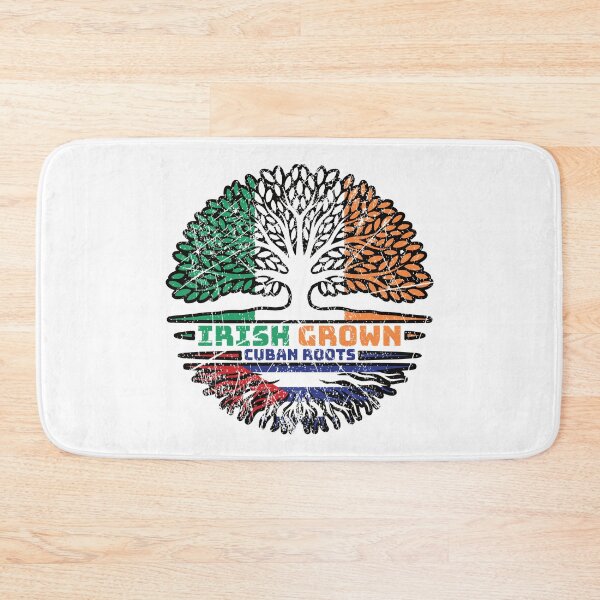 Item preview, Cuba Cuban Irish Ireland Tree Roots Flag designed and sold by FlagX.