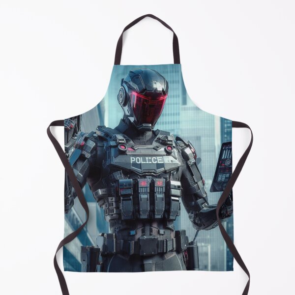 Item preview, Police Robot #4 designed and sold by JALNERVION SHOP.