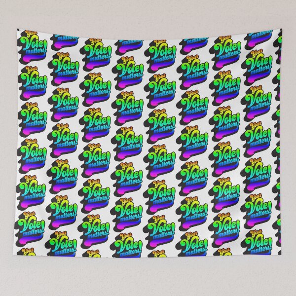 Item preview, your vote matters rainbow pride designed and sold by MistyFigs.