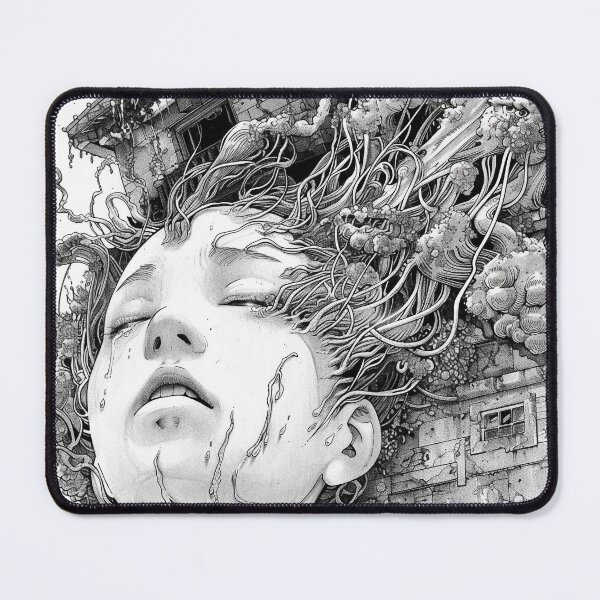 Item preview, Fallen Goddess - Psychedelic Manga Anime Girl designed and sold by ForsakenFrames.