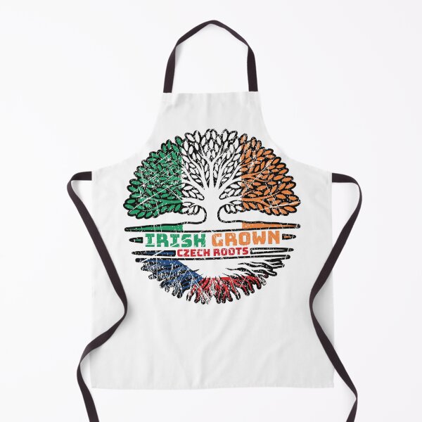 Item preview, Czech Republic Czech Irish Ireland Tree Roots Flag designed and sold by FlagX.
