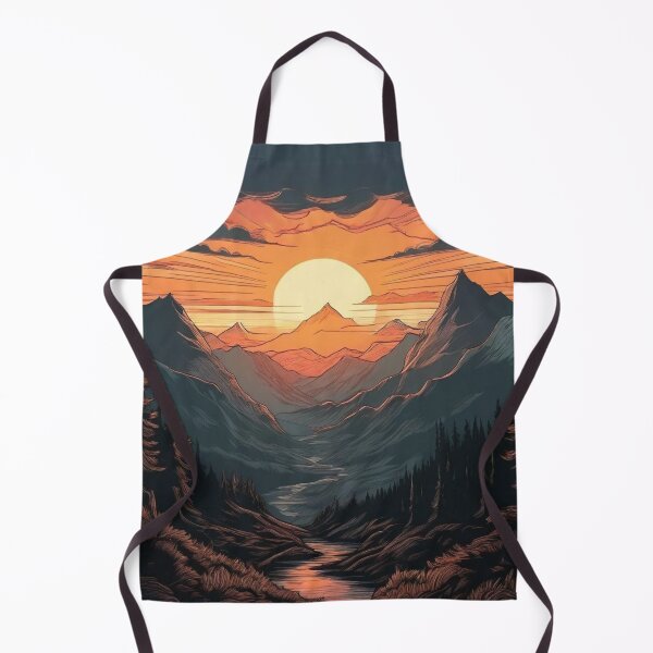 Item preview, Serene Sunrise: Mountain Landscape designed and sold by susshop214.