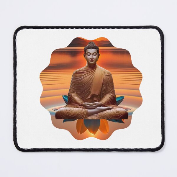 Item preview, Buddha Meditating designed and sold by GothicaMystica.