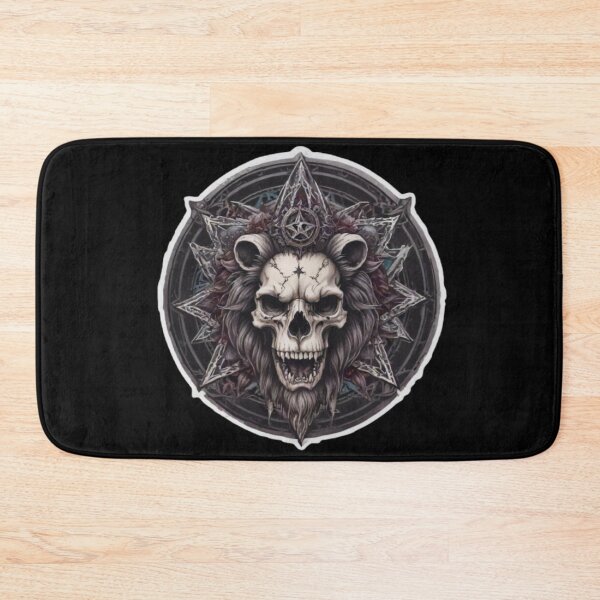 Item preview, Gothic Lion Skull Pentagram designed and sold by Mr-Feniks-55.