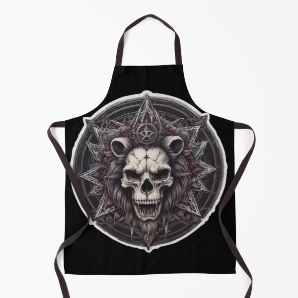 Item preview, Gothic Lion Skull Pentagram designed and sold by Mr-Feniks-55.