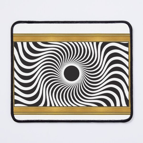 Item preview, Hypnotic black spiral shape designed and sold by MadScientist01.