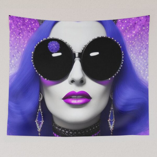 Item preview, Glam Fashion Lady Art designed and sold by TheDarkWardrobe.