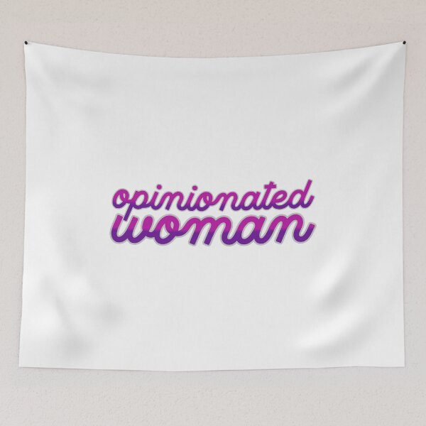 Item preview, Opinionated Woman designed and sold by musthavewords.