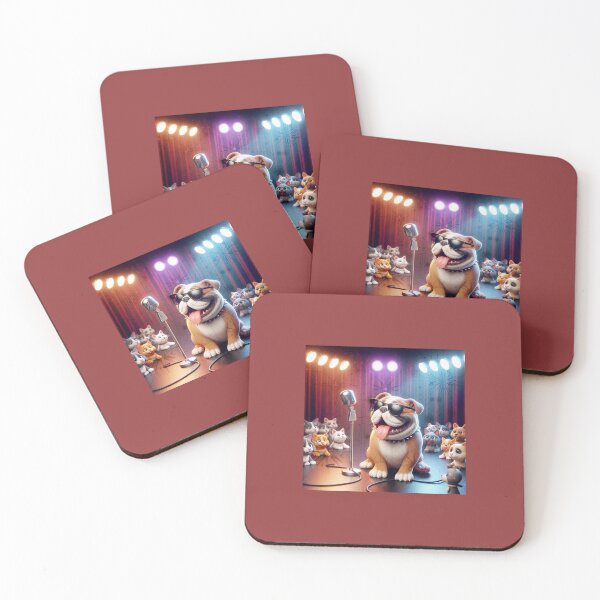 Item preview, Pop Star Pup: A Music-Loving Canine Superstar designed and sold by choder61.