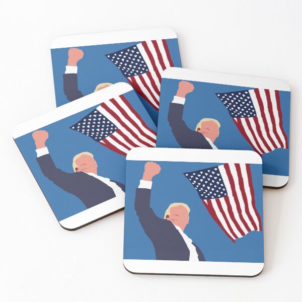 Item preview, Iconic Trump "Fight Fight Fight" Image designed and sold by adefere.