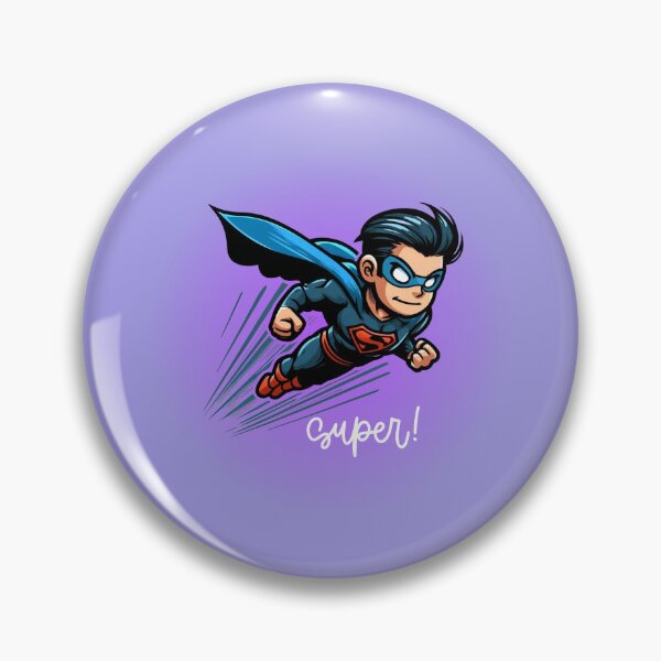Item preview,  Cartoon Superhero Flying in Action designed and sold by AnyMar2023.
