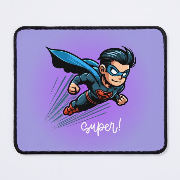 Item preview, Cartoon Superhero Flying in Action designed and sold by AnyMar2023.