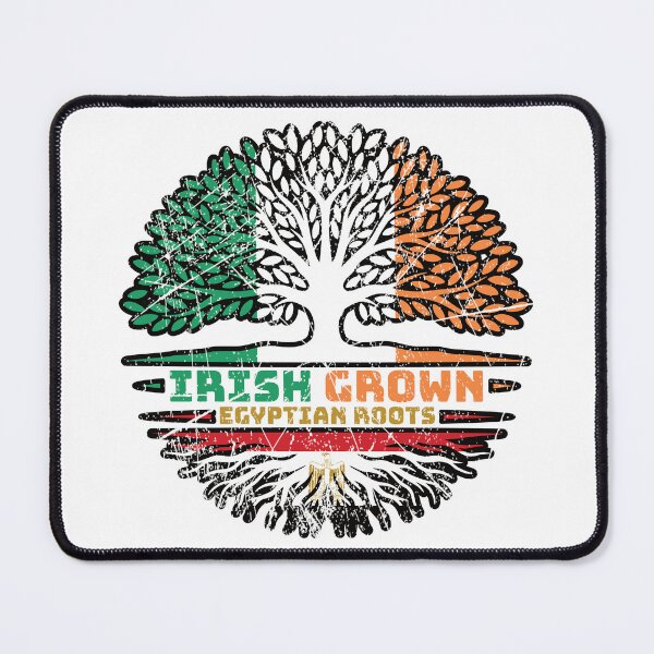 Item preview, Egypt Egyptian Irish Ireland Tree Roots Flag designed and sold by FlagX.