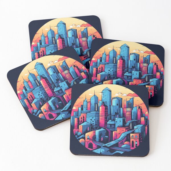 Item preview, Vintage Vibes: Retro City Landscape designed and sold by susshop214.