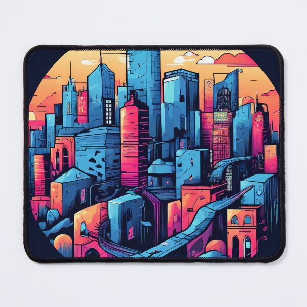 Item preview, Vintage Vibes: Retro City Landscape designed and sold by susshop214.