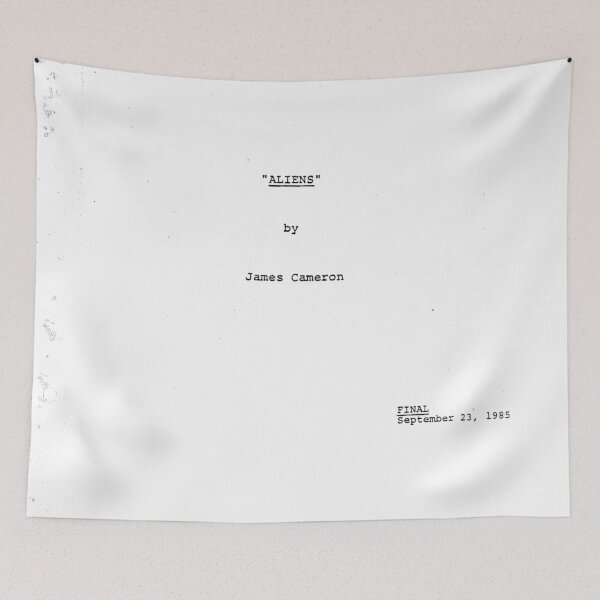 Item preview, ALIENS: Frontpage of the script of your favorite movie designed and sold by Starfox46.