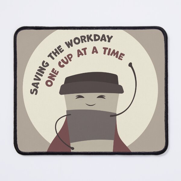 Item preview, Coffee Superhero in the Workplace designed and sold by iamKaye.