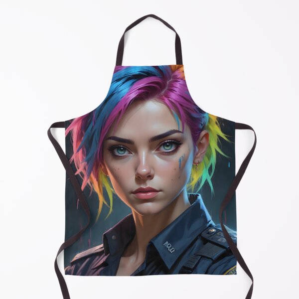 Item preview, Cyberpunk Female Police Officer designed and sold by papi1998.