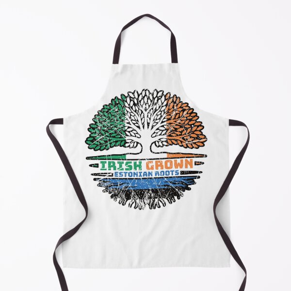 Item preview, Estonia Estonian Irish Ireland Tree Roots Flag designed and sold by FlagX.