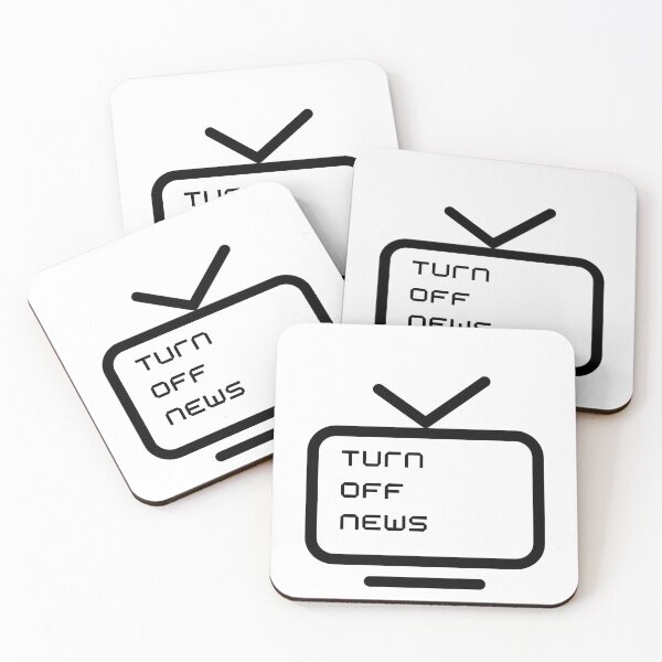 Item preview, Turn Off News designed and sold by WildArtistry.