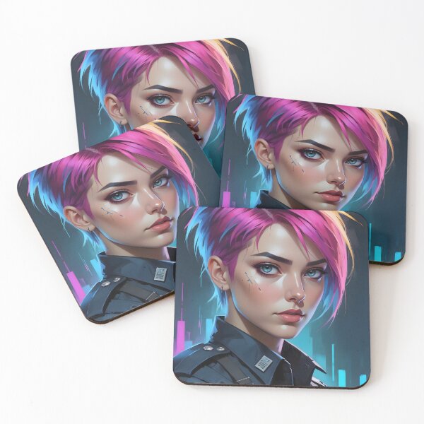 Item preview, Cyberpunk Female Police Officer designed and sold by papi1998.