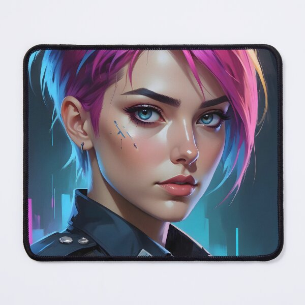 Item preview, Cyberpunk Female Police Officer designed and sold by papi1998.
