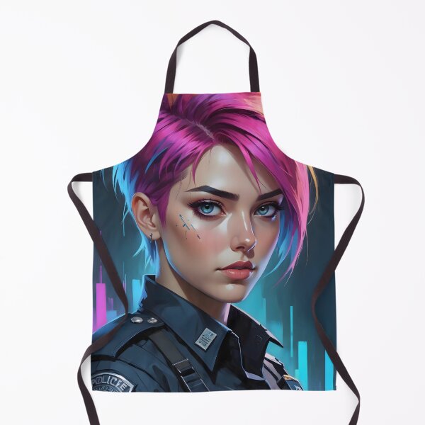 Item preview, Cyberpunk Female Police Officer designed and sold by papi1998.