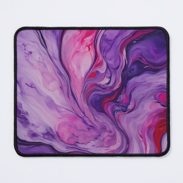 Item preview, Amethyst Dream Fluid Abstract Art designed and sold by SeamPix.