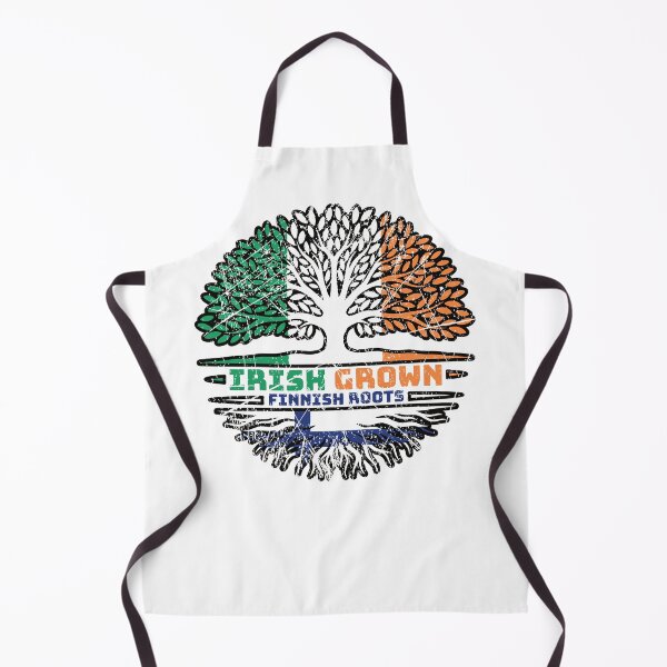 Item preview, Finland Finnish Irish Ireland Tree Roots Flag designed and sold by FlagX.