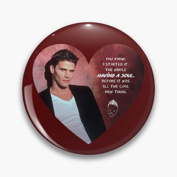 Item preview, Angel Buffy the Vampire Slayer Heart designed and sold by katesredbubbles.