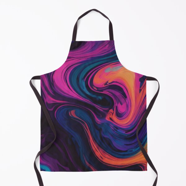 Item preview, Electric Mirage Fluid Abstract Art designed and sold by SeamPix.