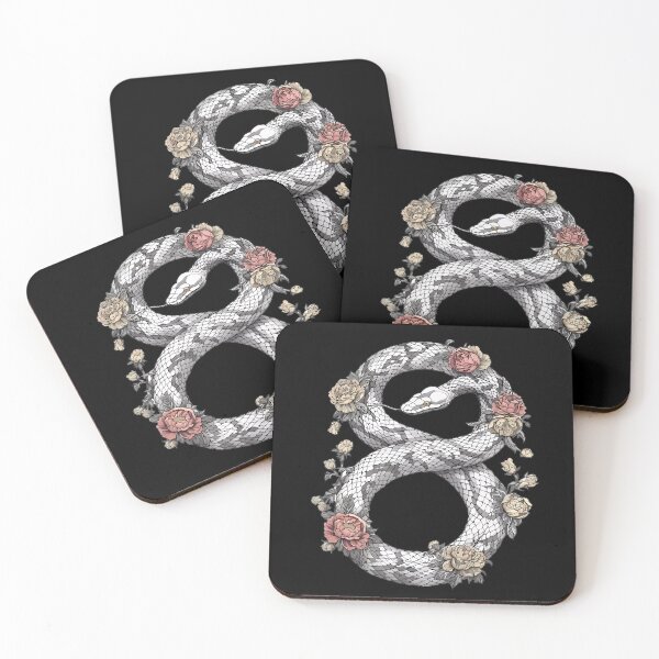 Item preview, “Infinite Serpentine and Roses” designed and sold by Art-Vortex-fr.