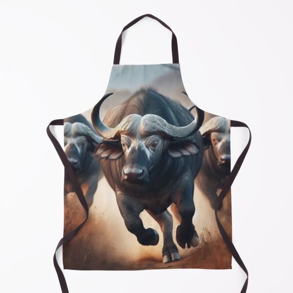 Item preview, Buffalo in motion designed and sold by BonoloStore.