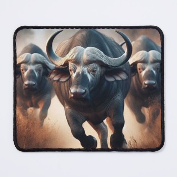 Item preview, Buffalo in motion designed and sold by BonoloStore.