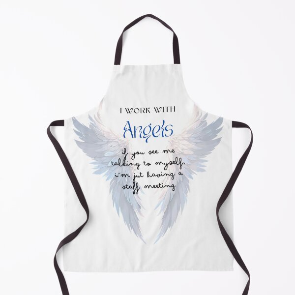 Item preview, I Work With Angels (Wings) designed and sold by Mystic Kona.