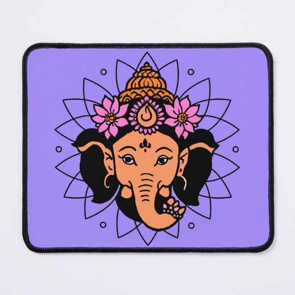 Item preview, Ganesha Mandala - Unlock Wisdom and Prosperity designed and sold by H Jonas.