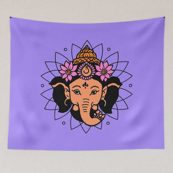 Item preview, Ganesha Mandala - Unlock Wisdom and Prosperity designed and sold by H Jonas.