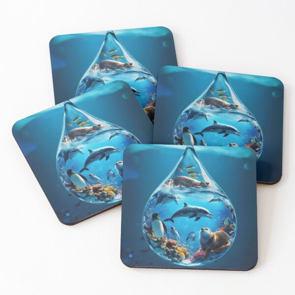 Item preview, Water microworld. designed and sold by MyHappyArtShop.