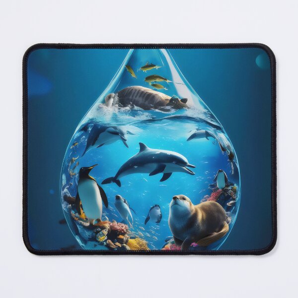 Item preview, Water microworld. designed and sold by MyHappyArtShop.