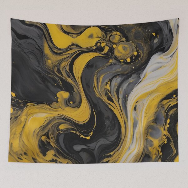 Item preview, Lunar Eclipse Fluid Abstract Art designed and sold by SeamPix.