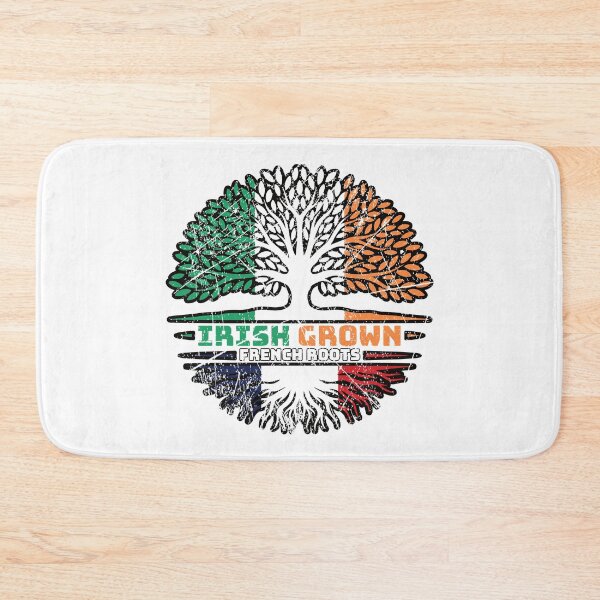 Item preview, France French Irish Ireland Tree Roots Flag designed and sold by FlagX.