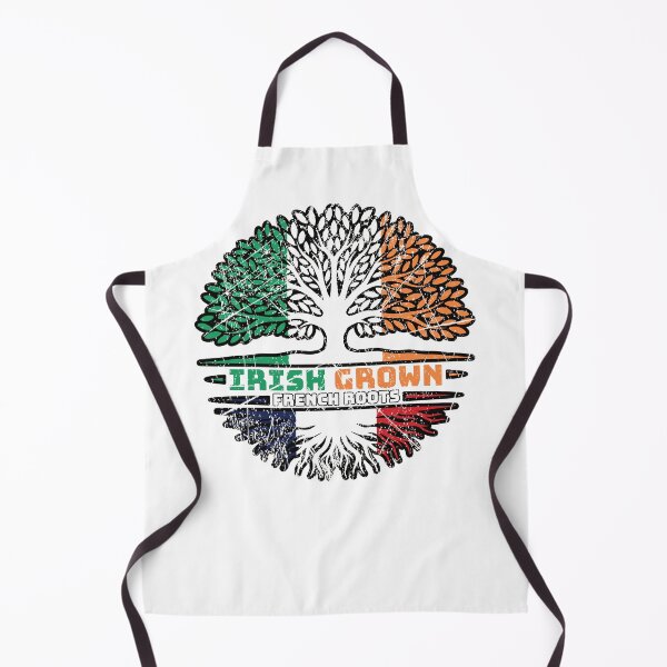 Item preview, France French Irish Ireland Tree Roots Flag designed and sold by FlagX.
